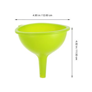 Ustensiles de cuisine : Ensemble d'entonnoirs en silicone de qualité alimentaire à large ouverture, petits et grands, pour le remplissage d'huile alimentaire en cuisine - Product Image 3