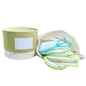 16 paquets de tampons démaquillants en <span class=keywords><strong>coton</strong></span> de <span class=keywords><strong>bambou</strong></span>, lingettes nettoyantes réutilisables, Machine automatique, tampons en <span class=keywords><strong>coton</strong></span>, sac en papier 1000 pièces - Product Image 3