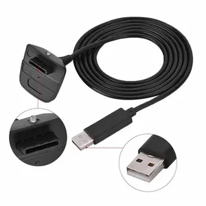 <span class=keywords><strong>สาย</strong></span> USB สำหรับคอนโทรลเลอร์ไร้สาย <span class=keywords><strong>XBOX360</strong></span> <span class=keywords><strong>สาย</strong></span><span class=keywords><strong>ชาร์จ</strong></span>ข้อมูล <span class=keywords><strong>สาย</strong></span> USB ยาว 1.5 ม. - Product Image 1