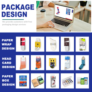 OEM Thấp Moq Chất Lượng Cao Phi Hành Đoàn Thời Trang Nửa Terry Biểu Tượng Tùy Chỉnh In Người Đàn Ông Của Thiết Kế Thể Thao Tùy Chỉnh OEM Grip Vớ Trắng - Product Image 5