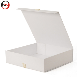 Luxury Custom Paper White Ribbon Gift Box With Lid For Tea Set Package Box - Product Image 4
