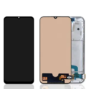 Original OLED TFT LCD-Bildschirm für Xiaomi Mi 10 Lite 5G,Display Ersatz Touchscreen mit Finger abdruck für Mi 10 Lite 5g