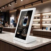 10/14/15.6 İnç Android Tablet L Şeklinde Standlı Tablet Restoran Sipariş Verme Medya Oynatıcı RK3566 4G LTE POE Android Tablet PC