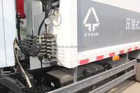 Camion compacteur de déchets Sinotruk HOWO 4x2 d'occasion, 6 roues, faible taux de panne, pour la collecte quotidienne des ordures.