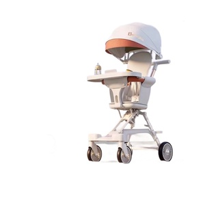 Poussette parapluie professionnelle légère en alliage d'aluminium, siège inclinable bidirectionnel à vue haute, design pliable pour bébés de <span class=keywords><strong>0</strong></span> mois - Product Image 5