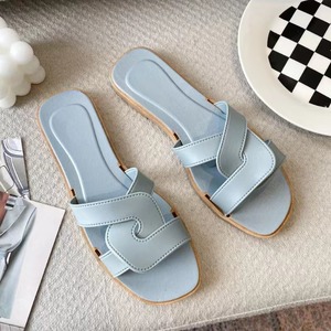 Comode Ciabatte Estive da <span class=keywords><strong>Donna</strong></span> con Plateau, Sandali Casual alla Moda Antiscivolo con Cinturini Incrociati e Suola in PVC, Vendita all'Ingrosso - Product Image 4
