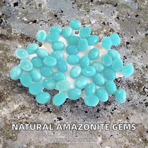 Natural Turquoise Oval Cabochon Gemstones For Jewelry Making Polished Loose Stones - Product Image 2