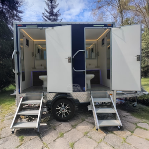 Portable Toilet For Disabled And <b>Elderly</b> Convenient And Comfortable Genre Portable Bathrooms Trailer - Product Image 1