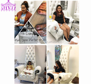Equipo <span class=keywords><strong>para</strong></span> el cuidado de las uñas, silla moderna <span class=keywords><strong>para</strong></span> <span class=keywords><strong>pies</strong></span> <span class=keywords><strong>spa</strong></span> con lavabo <span class=keywords><strong>para</strong></span> pedicura, color blanco Pera, 2020 - Product Image 6