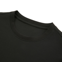 T-shirts personnalisés en coton 210 g/m², style décontracté polyvalent, coupe exquise, confortable, uni, col rond imprimé