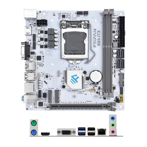 لوحة أم ITX B85 بيضاء جديدة تمامًا للجيل الرابع I7 I5 I3 كمبيوتر صغير LGA-لوحات أم M.2 NVME WiFi مزدوج dddr3 - Product Image 3