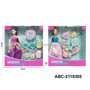 Set di bambole Lucky Toys da 11,5 pollici per <span class=keywords><strong>giochi</strong></span> di moda per bambine, vestiti per bambole giocattolo - Product Image 2