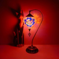 Ztokin — lampe LED mosaïque faite à la main, Art turc, rétro