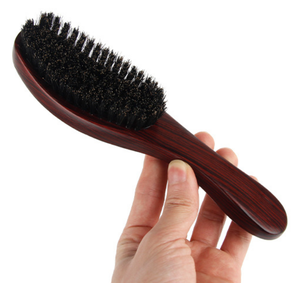 Spazzola Professionale da Salone per Uomo con Setole <span class=keywords><strong>di</strong></span> Cinghiale, per Stilizzazione <span class=keywords><strong>di</strong></span> Baffi, Barba e Capelli Lisci, Vendita all'Ingrosso dalla Fabbrica - Product Image 6