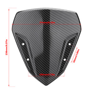 Accesorios de modificación de motocicleta parabrisas para <span class=keywords><strong>YAMAHA</strong></span> NVX155 Aerox155 Modificación de parabrisas delantero de motocicleta - Product Image 4