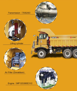 खनन ट्रक डम्पर ट्रक डम्पर ट्रक, सेमी 66 - Product Image 2