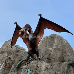 <span class=keywords><strong>Parco</strong></span> <span class=keywords><strong>divertimenti</strong></span> Animatronic pterodattilo mosca dinosauro a grandezza naturale <span class=keywords><strong>con</strong></span> le ali per la vendita - Product Image 3