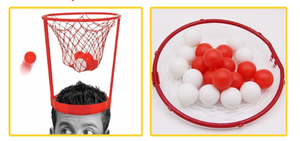 Mini bandeau de basket-ball personnalisé pour enfants, jeu de lancer intérieur de divertissement avec panier de basket-ball intégré - Product Image 3