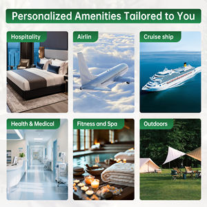 Kit de toilette de voyage portable 30 ml parfum Verbena pour hôtels – Ensemble essentiel de nettoyage : gel douche, shampoing, après-shampoing, lotion - Product Image 6