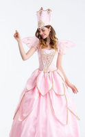 Costumes de cosplay d'Halloween européens et américains, styles variés, robe de Blanche-Neige, conte de fées, princesse, tenue de jeu de rôle