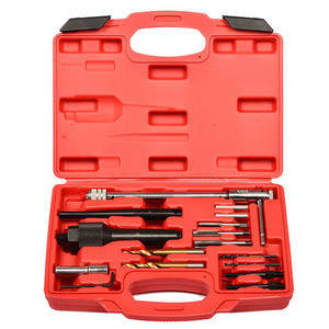 Garagem 16PCS <span class=keywords><strong>Glow</strong></span> <span class=keywords><strong>Plug</strong></span> Remoção Remover <span class=keywords><strong>Tool</strong></span> Set Kit para Danificado Quebrado 8mm 10mm <span class=keywords><strong>Glow</strong></span> Plugs - Product Image 1