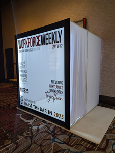 كشك تصوير على شكل ستارة قابل للتخصيص ورائج للحفلات والأعراس مع خلفيات مضيئة بسعر المصنع - Product Image 3