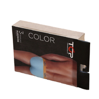 Sous-vêtement de sport de luxe boîte-cadeau PET givré pliable slip en plastique transparent imprimé personnalisé recyclable luxe pliant givré