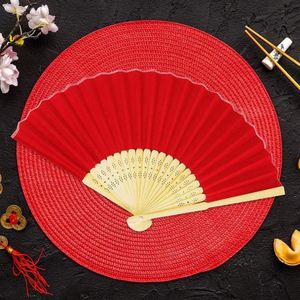 Customized Logo Wedding Hand Fan in Traditional Folding Design Personalized DIY Style Promotional <b>Gift</b> in Organza <b>Bag</b> - Product Image 6