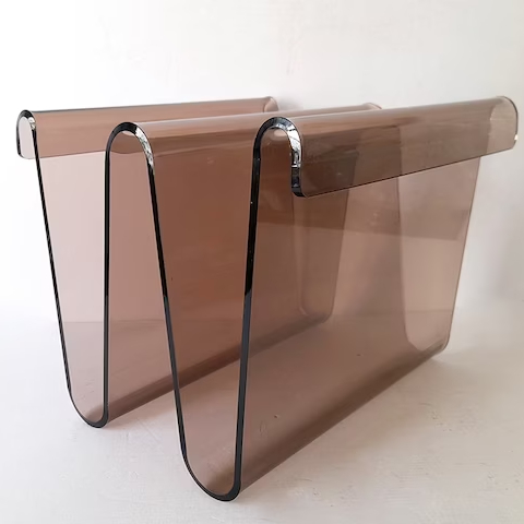 Оптовая продажа с фабрики, современный дизайн на заказ, акриловые принадлежности для мебели, акриловая книжная полка