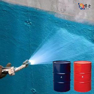 Revestimiento Impermeable de Poliurea de Dos Componentes de Curado Rápido, Revestimiento Aplicado por Pulverización para Piscinas y Techos Planos - Product Image 4