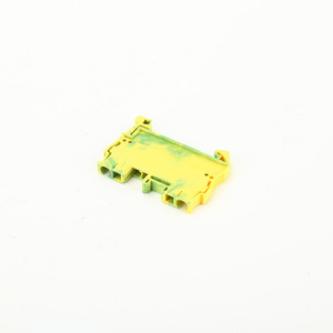 กวนหยาง ST2.5-PE บล็อกขั้วต่อสปริง สีเหลืองเขียว แบบดึงกลับ ติดตั้งบนราง เชื่อมต่อรวดเร็ว - Product Image 1