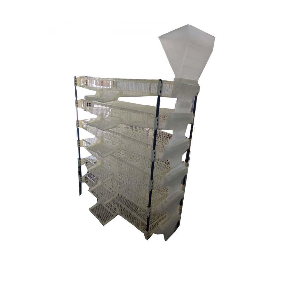 Длительный срок автоматический 200-300 перепела клетки электрические печи для продажи для разведение перепелов HJ-QC400B