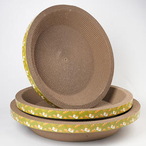 Tempat Tidur Kucing Minimalis dari Kertas Bergelombang, Tahan Lama, Anti Rusak, Tidak Rontok, Ukuran Ekstra Besar - Product Image 2