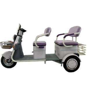 48V 500 Wát điện di động Scooter mở cơ thể điện ba bánh xe với hai chỗ ngồi thiết kế cho người già và người lớn - Product Image 6