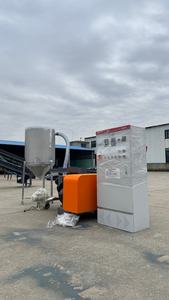 เครื่องรีไซเคิลฟิล์มพลาสติก PP LDPE HDPE แบบเม็ดพร้อมระบบระบายความร้อนด้วยลม - Product Image 3