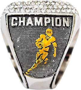 <span class=keywords><strong>Spire</strong></span> Designs Fantasy Football Championship Bague en pierres précieuses Bague FFL avec boîte de présentation en alliage de bijoux - Product Image 2
