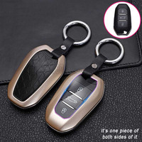 Coque de Protection pour porte-clés de voiture, en fibre de carbone, pour DS DS4 DS5 LS DS6 DS7, accessoires