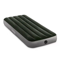 Vente en Gros C02 INTEX 64106 Lit Gonflable Pliable Simple Petit Format 191*76cm pour Extérieur et Intérieur Meuble de Maison Chambre
