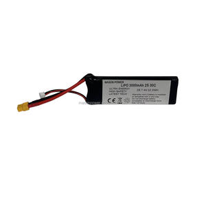 Ultralichte 7.4V 3000mAh 30C LiPo-batterij 157g voor microdrones en lichtgewicht gadgets - Product Image 4