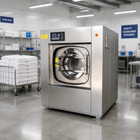 Laveuse industrielle commerciale à charge lourde 70 kg, anti-corrosion, pour le nettoyage du linge d'hôtel et des uniformes hospitaliers