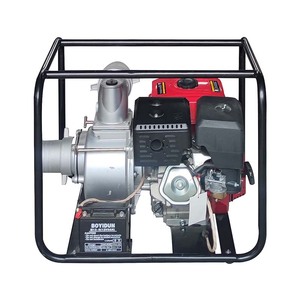 Bomba de gasolina para basura 100WB-4G, bomba de agua centrífuga autocebante portátil de 3 pulgadas con motor OH de 4 tiempos de alta potencia para aguas residuales - Product Image 6