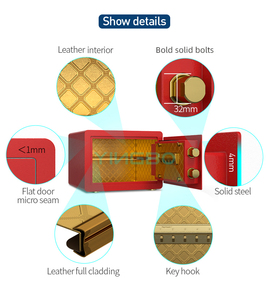 YINGBO Home Hotel Security <strong>Small</strong> Smart <strong>Safe</strong> <strong>Box</strong> Fingerprint Lock <strong>Safe</strong> <strong>Box</strong> - Product Image 3