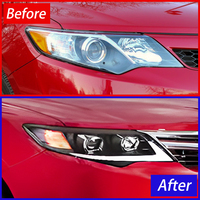 Ensemble de phares LED KGKB pour Toyota Camry 7ème génération version américaine XV50 2012-2014, mise à niveau style Lexus, projecteur à double lentille, Plug & Play