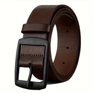 Cinturón de Lujo de Moda para Hombre, Cinturón de Cuero PU con Hebilla Metálica, Cinturón de Alta Calidad de Marca de Diseñador para Jeans, Cinturón para Mujer - Product Image 2
