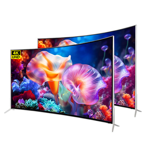 Televisor Inteligente Android LED Full HD de <span class=keywords><strong>50</strong></span> <span class=keywords><strong>Pulgadas</strong></span> con Pantalla Curva Premium A+ de 1080p, Wi-Fi y Color de Carcasa Personalizable para Uso Doméstico - Product Image 1