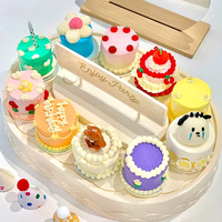 Machine rotative automatique à gâteaux et sushis avec support de plateau de cuisson d'anniversaire pour l'affichage et les décorations de gâteaux de fête