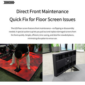 Écran LED interactif pleine couleur P2.9 P3.91 pour sol souterrain, jeux vidéo, scène, piste de danse interactive - Product Image 5