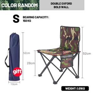 Chaise pliante portable d'extérieur, tabouret de <span class=keywords><strong>peinture</strong></span> artistique, petit tabouret de croquis, chaise de pêche, loisirs, voyage, chaise pliante de camping - Product Image 3