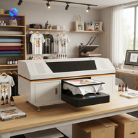 Imprimante numérique DTG XT4050 à plat UV pour l'impression textile sur t-shirts en coton, motifs complexes, impressions durables