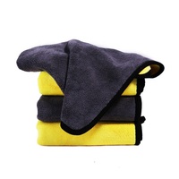 Wholesale Dual-Sided Microfiber Coral Fleece Car Wash Towel Quick-Drying & Water-Absorbent 600GSM Car Cleaning Towel